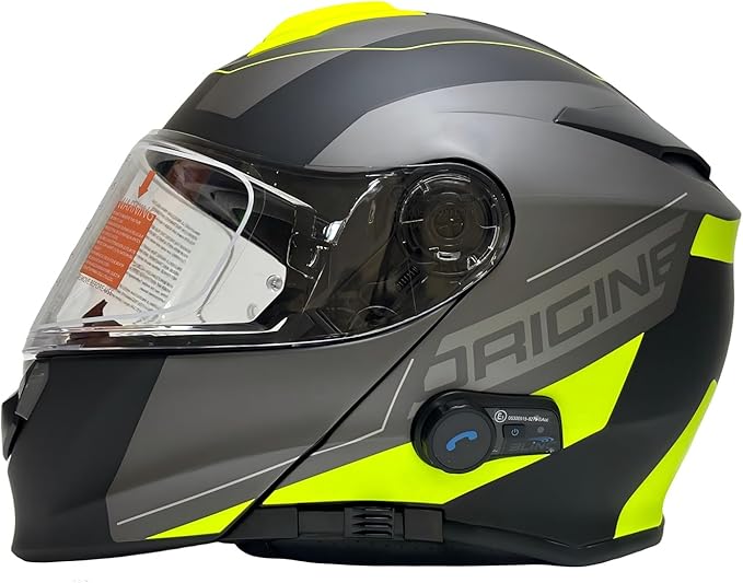 ORIGINE Helmet Modular Bluetooth Voice Dial Motorcycle Helmet Hands-Free Calling,DOT Approved