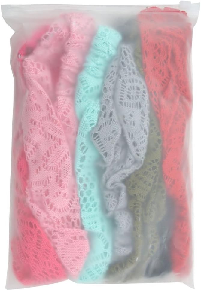 DRESHOW 8 Pack Headbands for Women Yoga Knotted Headbands Elastic Criss Cross Hair Accessories Sports Head Wrap Non Slip