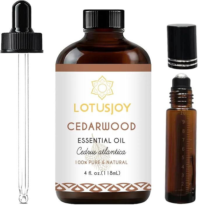 Cedarwood Essential Oil for Diffuser Room Spray Household - 4 Oz