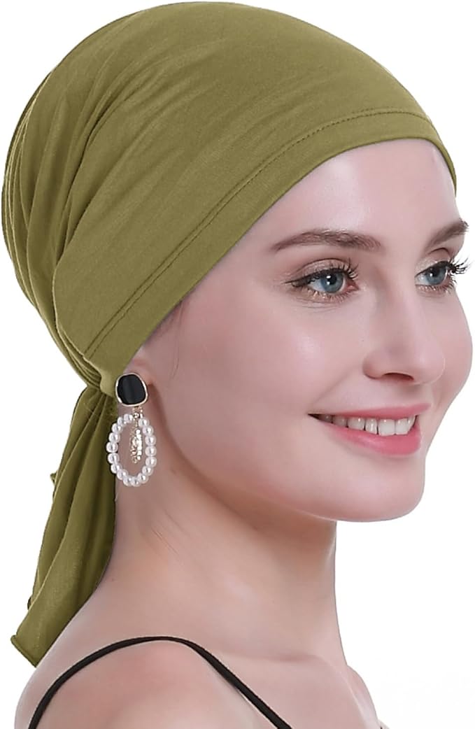 osvyo Chemo Headscarf for Women Hair Loss - Cancer Slip On Headwear Turbans Sealed Packaging