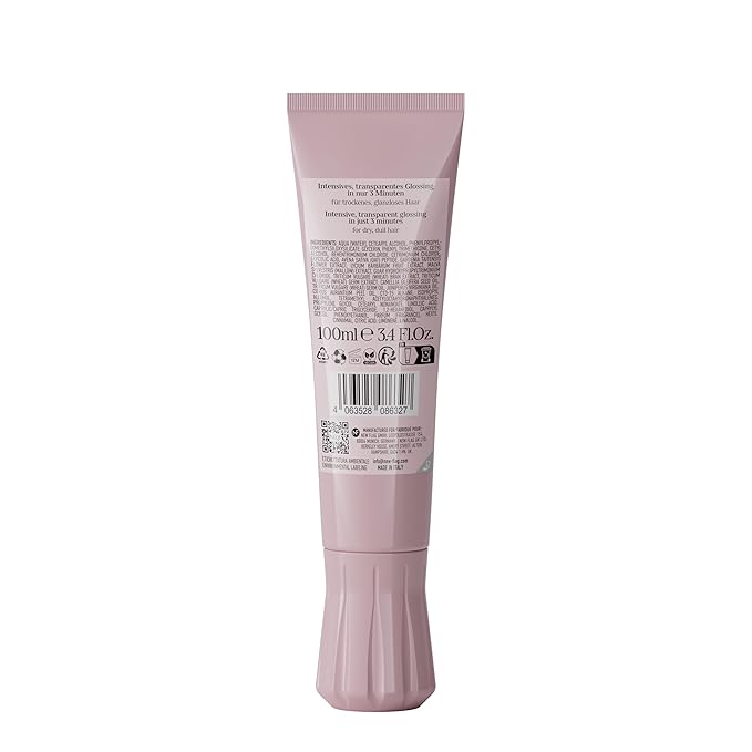 neqi - Treatment Treasure Gloss Glaze - 3-Minute Intensive Hair Treatment for Dry & Dull Hair - With Shine Complex & Glycolic Acid – Hair Care for Shiny, Silky-Smooth Hair - 100 ml
