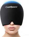 Migraine Relief Cap, FSA Eligible, Full Head Cold Compress Soft Stretchy Headache Relief Cap for Tension, Sinus, Stress Relief, Hangover Ice Hat, Puffy Eyes, Gifts for Migraine Sufferers