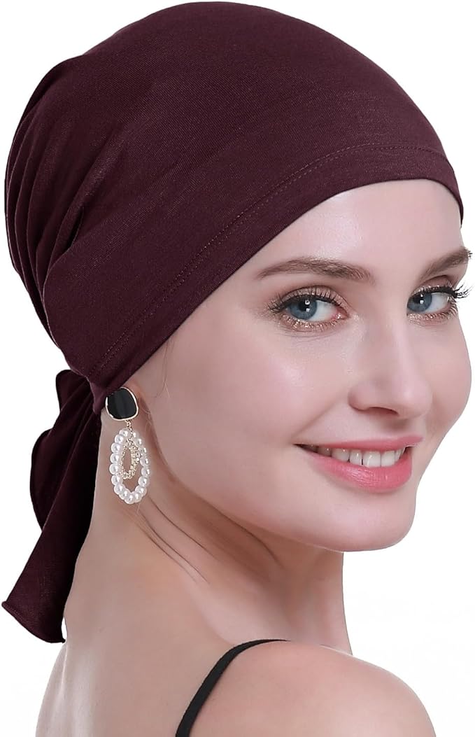 osvyo Chemo Headscarf for Women Hair Loss - Cancer Slip On Headwear Turbans Sealed Packaging