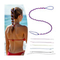 Hair Ties for Women Pony Tails Elastic Hair Tie for Gym Braidedb Spiral Hairs Ties for Swimming Sports