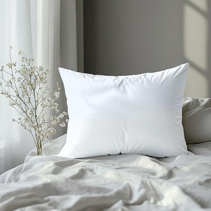 Silky Smooth Satin Zipper Bed Pillowcases Cooling,Anti-Frizz,and Gental on Skin Pack of 2 (White, Standard (20x26))