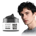 SEVICH Temporary Hair Color Wax Black for Kids Women Men,Natural Instant Hair Wax Color,Premium Non Greasy,Easy to Wash,Travel Size,Perfect for Halloween, Children's Day,Cosplay & Parties,50g