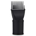 Segbeauty Blow Dryer Comb Attachment, Black Brush Attachments for Hair Dryer Concentrator Nozzle 1.69-1.76in and 2.12in, Pro Hairdressing Styling Salon Tool to Straighten Detangle Curly Natural Hair
