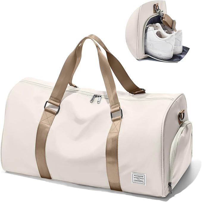 Gym Bag Womens,Travel Duffel Carry on Bag Sport Tote Bag Weekend Overnight Bag