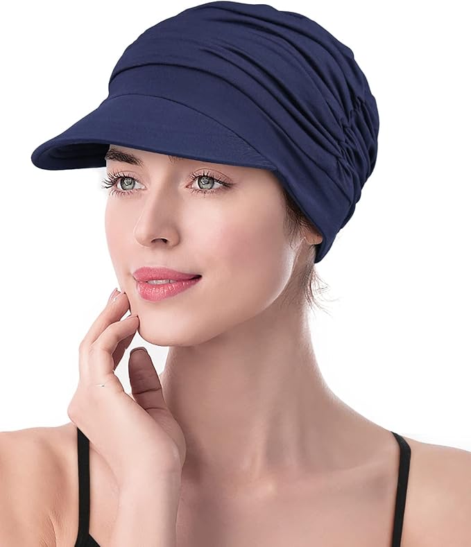 Soft Bamboo Baseball Cap for Chemo Women