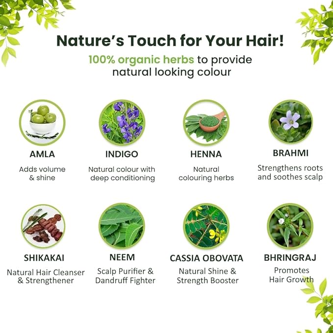 100% Organic Henna Hair Color – Natural, Chemical-Free Hair Dye for Rich, Vibrant Color & Gloss – Grey Coverage, Safe for All Hair Types, Vegan Non-Toxic, Herbal Hair Treatment (COPPER ORANGE)