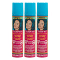 Jerome Russell Temp'ry Spray-on Roman Bronze Hair Color, 2.2oz x 3 pack