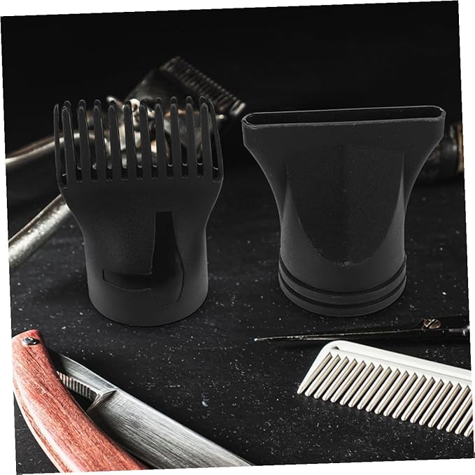 7pcs Hair Dryer Attachment Fit Plastic Nozzle Comb Diffuser Concentrator for Salon and Home Styling Styling Tools for Diverse Hairstyles