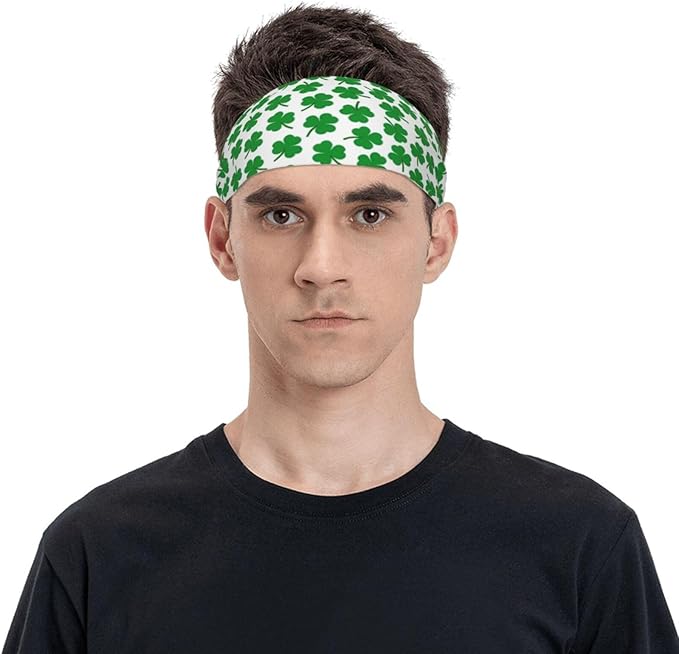 Sports Sweatband for Men and Women, Sweat-Absorbing Headbands for Moisture Wicking, Suitable for Fitness Running Cycling Hiking Yoga Football Exercise