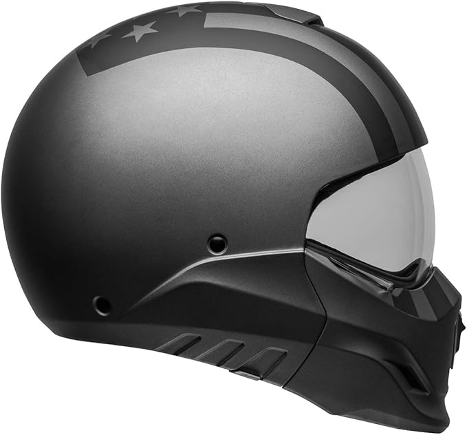 Bell Broozer Helmet (Free Ride Matte Gray/Black - 2X-Large)
