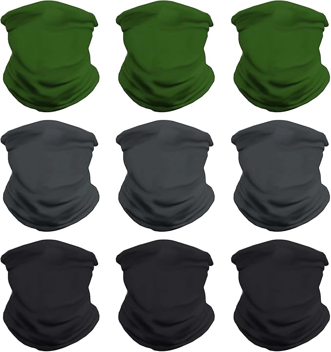 Neck Gaiter Face Cover - Sun Protection Mask Balaclava for Men and Women