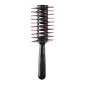 Cricket Static Free Tunnel 9-Row Vented Hair Brush for Blow Drying and Styling - Ideal for Long, Short, Thick, Thin, Curly, Straight, Wavy, and All Hair Types