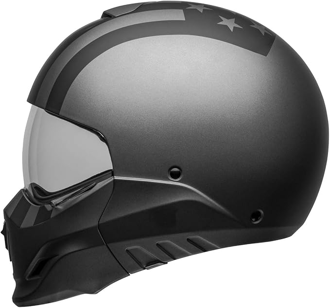 Bell Broozer Helmet (Free Ride Matte Gray/Black - 2X-Large)