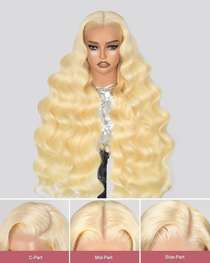 18 Inch Wear And Go Glueless 613 9x6 HD lace front wig Human Hair Pre Plucked Pre Cut For Beginners Human Hair 180% Density Body Wave Lace Front Wigs No Glue Pre Cut 3 Seconds To Wear Glueless Wig