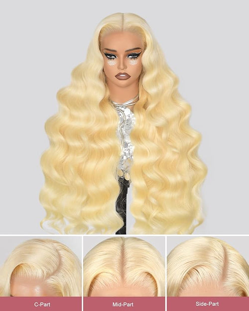 18 Inch Wear And Go Glueless 613 9x6 HD lace front wig Human Hair Pre Plucked Pre Cut For Beginners Human Hair 180% Density Body Wave Lace Front Wigs No Glue Pre Cut 3 Seconds To Wear Glueless Wig