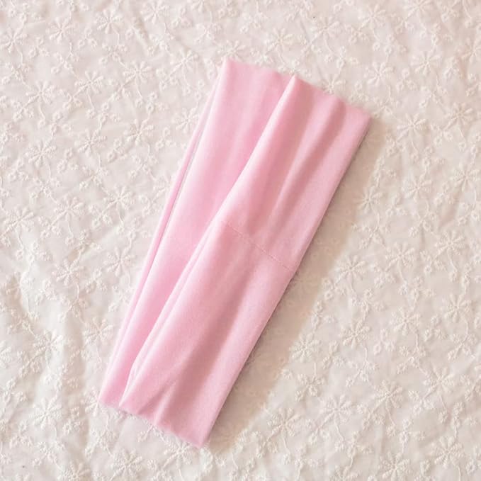 Sport Yoga Headbands,Pack of 14,Fashion Soft Elastic Polyester Sweatband Yoga Stretchy Headband for Women Man Girl