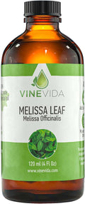 VINEVIDA Melissa Leaf Essential Oil 4 oz - Undiluted Melissa Leaf Oil 4 oz - Melissa Leaf Candle Oil Scent - DIY Candle Scents for Candlemaking - Bulk Essential Oil for Soap Making Safe for Skin
