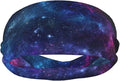 Sports Sweatband for Men and Women, Sweat-Absorbing Headbands for Moisture Wicking, Suitable for Fitness Running Cycling Hiking Yoga Football Exercise