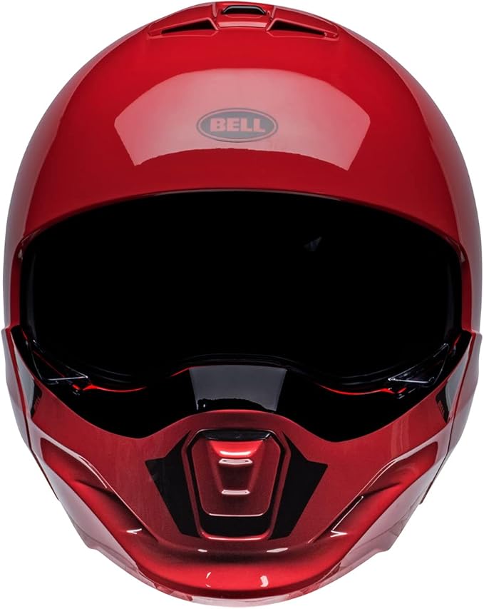 Bell Broozer Helmet (Duplet Gloss Red - Small)
