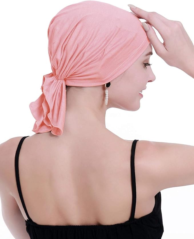 osvyo Chemo Headscarf for Women Hair Loss - Cancer Slip On Headwear Turbans Sealed Packaging