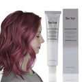 PureStyle 100g Professional Permanent Hair Color Dye Cream Ammonia Free, Long Lasting Deep Purple Color, Natural Shine, For All Hair Types Easy At Home Application (S3/66 Deep Purple)