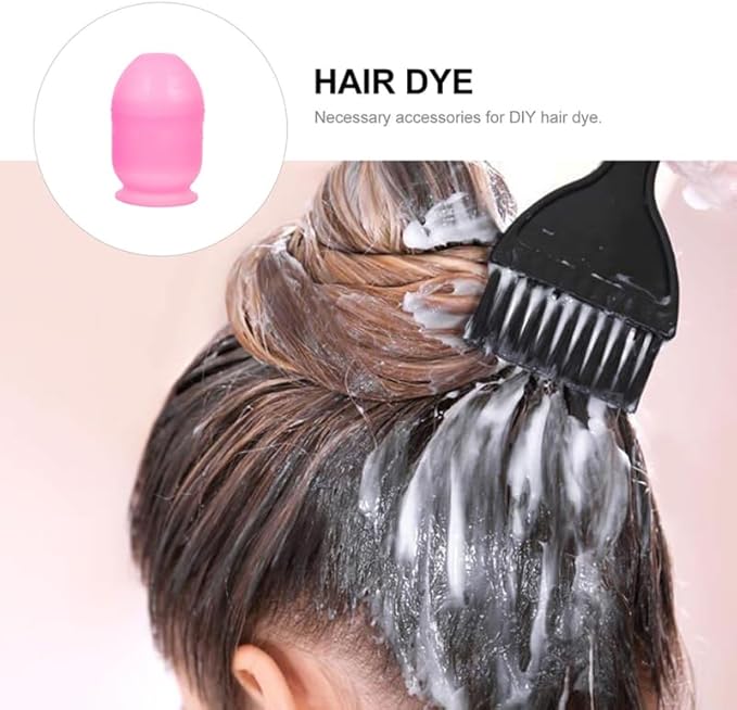 minkissy Hair Color Mixing Cup with Scale 3Pcs Hair Dye Shaker Bowls for Salon and Diy Coloring Easy Measurement and Cleaning