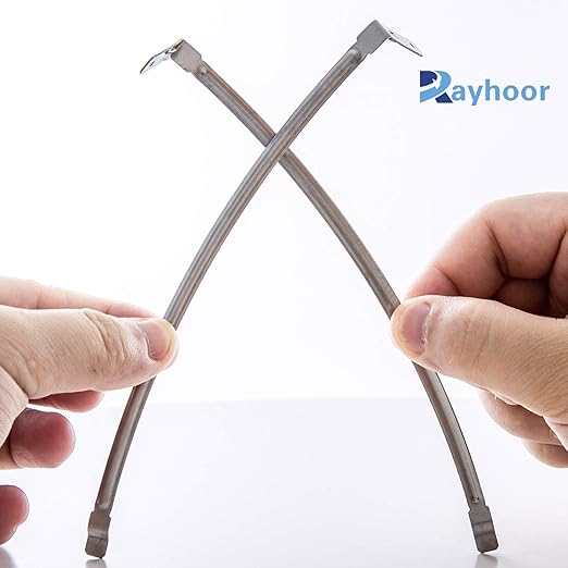 (2 Pack) Rayhoor 6500EL3001A Dryer Moisture Sensor Bar Replacement Part Fit for LG Kenmore - Replaces PD00001914, 1268224, AP4445128, EAP3529161