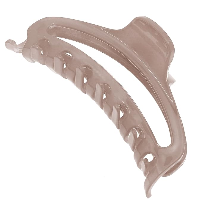 Camila Paris CP3219 French Hair Clip for Women, Medium Narrow, Open, Girls Hair Claw Clips Jaw Fashion Durable and Styling Hair Accessories for Women, Strong Hold No Slip Grip, Made in France