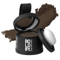 BOLDIFY Hairline Powder - Root Touch Up Hair Color for Gray Coverage - Bald Spot Concealing Hair Powder for Women & Men - 24-Hour Stain-Proof - Medium Brown