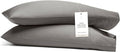 Boll & Branch Signature Hemmed Pillowcase Set - King, Stone - Luxury 100% Organic Cotton - Buttery Soft and Breathable - Softer with Every Wash - 2 Pillowcases Included