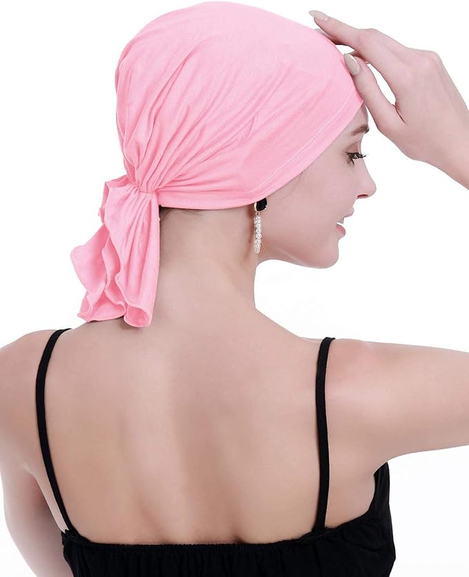 osvyo Chemo Headscarf for Women Hair Loss - Cancer Slip On Headwear Turbans Sealed Packaging
