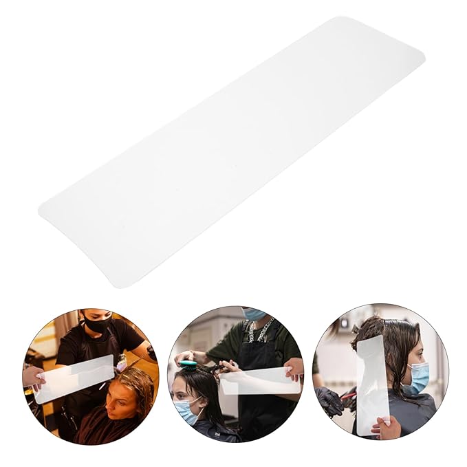 FRCOLOR Hair Highlighting Board Lightweight Foiling Tool for Salon and Home Use Durable Hair Dyeing Color Board for Precise Sectioning and Multicolor Techniques