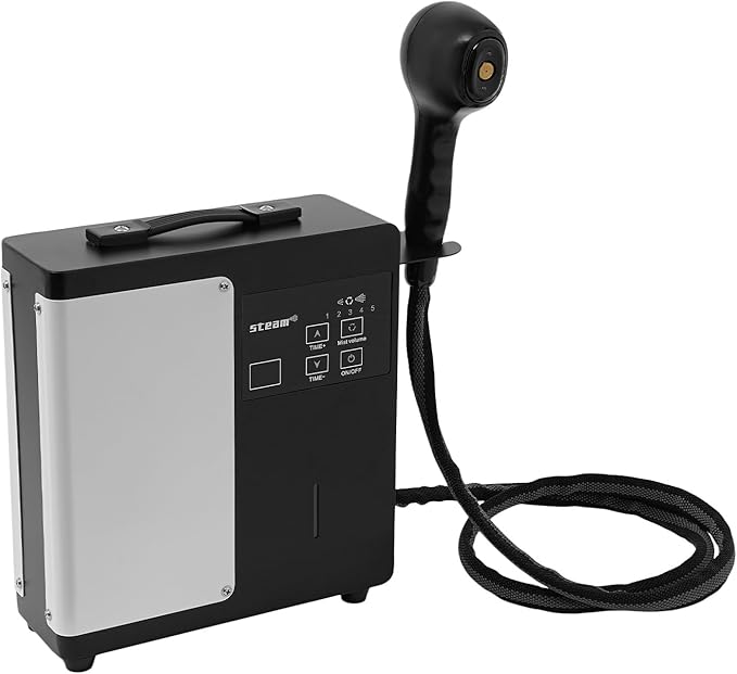 Nano Hair Steamer Pro Hot Mist Hair Steamer 1250W 110V Nano Steamer with 5 Gears Adjustable Fog & Adjust Time Tabletop Steamer for Hair Salons, Beauty Salons