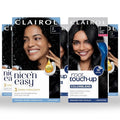 Clairol Root Touch-Up by Nice'n Easy Permanent Hair Dye, 2 Black Hair Color, Pack of 2 & Nice'n Easy Permanent Hair Dye, 2 Black Hair Color, Pack of 3