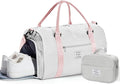 Gym Bag Womens,Travel Duffel Carry on Bag Sport Tote Bag Weekend Overnight Bag