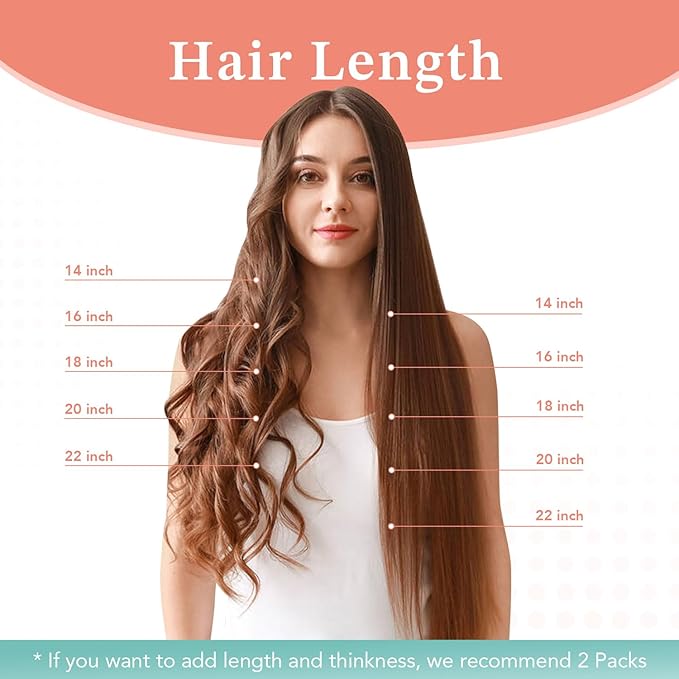 XDhair Hair Extensions Clip in Human Hair,7pcs Chocolate Brown to Caramel Blond Clip in Hair Extensions for Women 16 Inch 140g #4p27