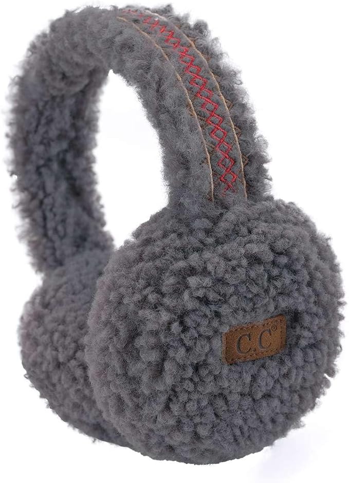 C.C Soft Winter Warm Adjustable Headband Ear Warmer Earmuffs
