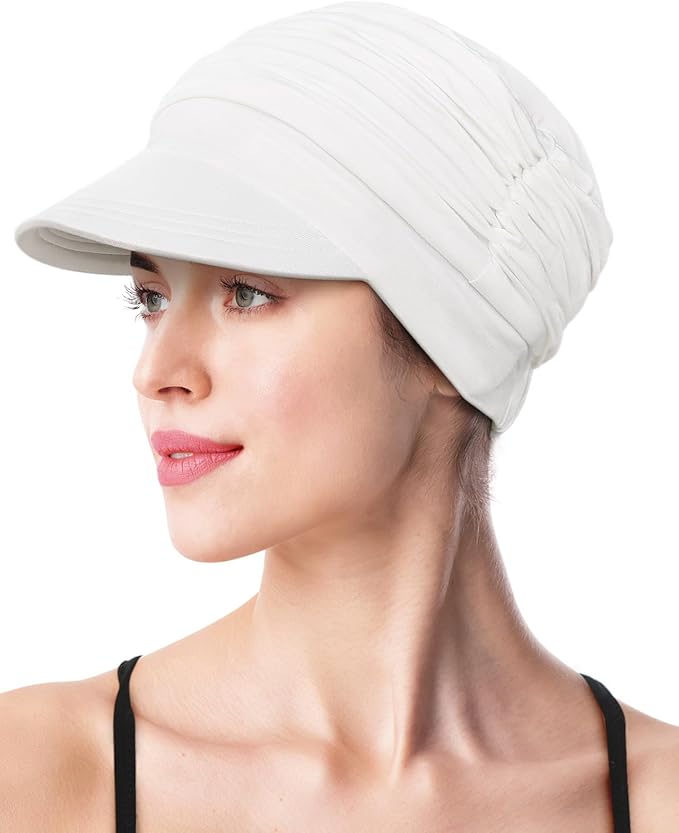 Soft Bamboo Baseball Cap for Chemo Women