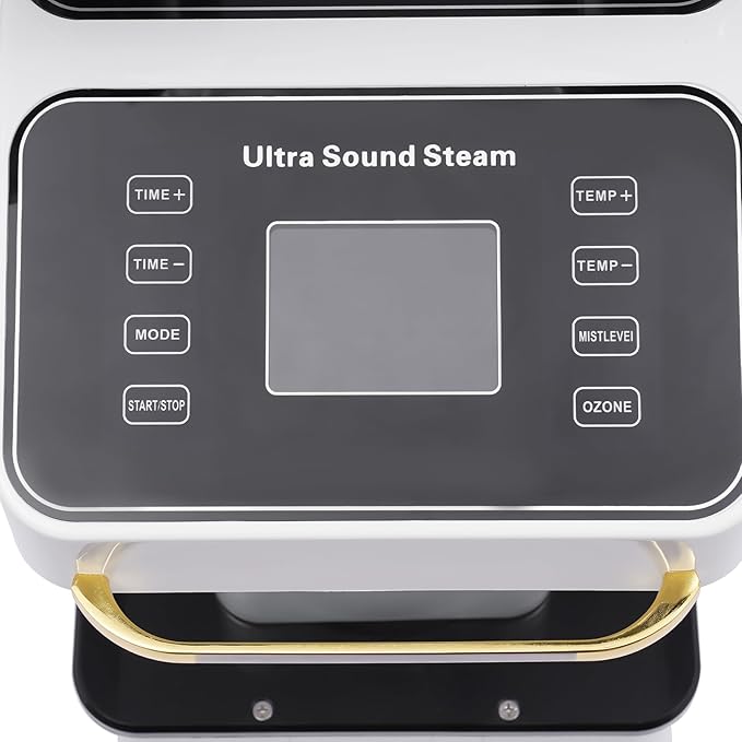 Professional Nano Hair Steamer, 110V 650W Multifunctional Hair Dyeing Machine, Nano Hair Steamer, 2 Steam Caps Hair Oil Machine with Rolling Wheels