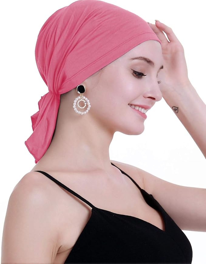 osvyo Chemo Headscarf for Women Hair Loss - Cancer Slip On Headwear Turbans Sealed Packaging