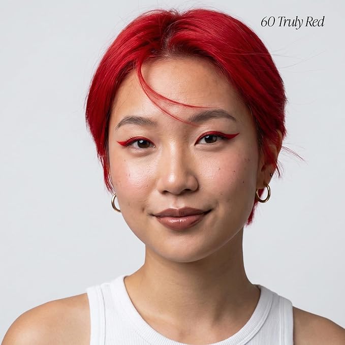 Adore Semi Permanent Hair Color (060 Truly Red) | Vegan & Cruelty-Free Red Hair Dye | No Ammonia, No Peroxide, No Alcohol | 4 Fl Oz Each (Pack of 2)