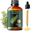 Pure Tea Tree Essential Oil, Mumianhua Natural Purifying Oil for Home & Outdoor Protection, Aromatherapy for Cleansing Air, Diffuser, Hair, Skin & Nail Care, 3.38 Fl Oz