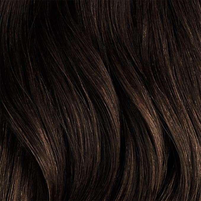Luxy 100% Remy Human Hair – Halo Clip-In Hair Extensions –Natural Looking Volume & Length - One-Piece - Easy 5-Min Application 150 grams 12" Mocha Brown Balayage