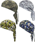 Doo Rags Beanie Hats Skull Caps Dew Rag Bandana Helmet Liner Motorcycle Cycling Cap Do Rag Headwrap for Men and Women