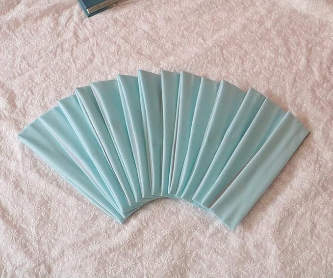 Sport Yoga Headbands,Pack of 14,Fashion Soft Elastic Polyester Sweatband Yoga Stretchy Headband for Women Man Girl