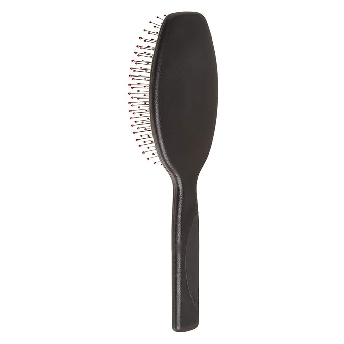 Cricket Static Free Cushion Styling 220 Hair Brush - Smoothing, Detangling, and Frizz-Free Styling - Anti-Static Metal Bristles for Thick, Curly, and Heavy Hair